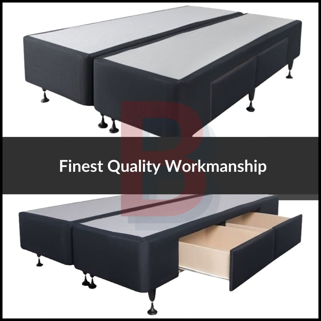 Extra Deep Drawer Bed Base Size - King (NZ Made)
