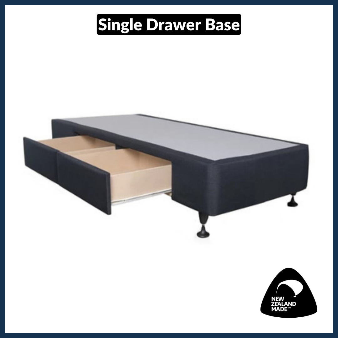 Extra Deep Drawer Bed Base Size - Single (NZ Made)