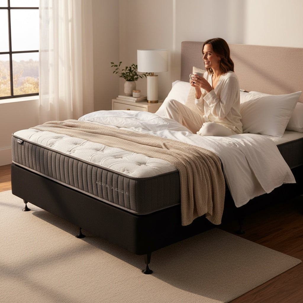 Care Plus X- Firm Mattress & Base - King Single