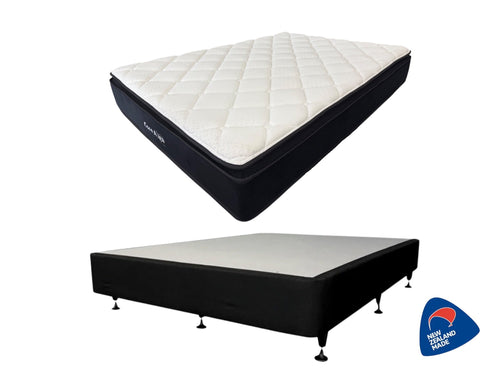 CoreAlign (NZ Made Premium) - 5 Zone Pillow Top Pocket Spring Mattress & Base
