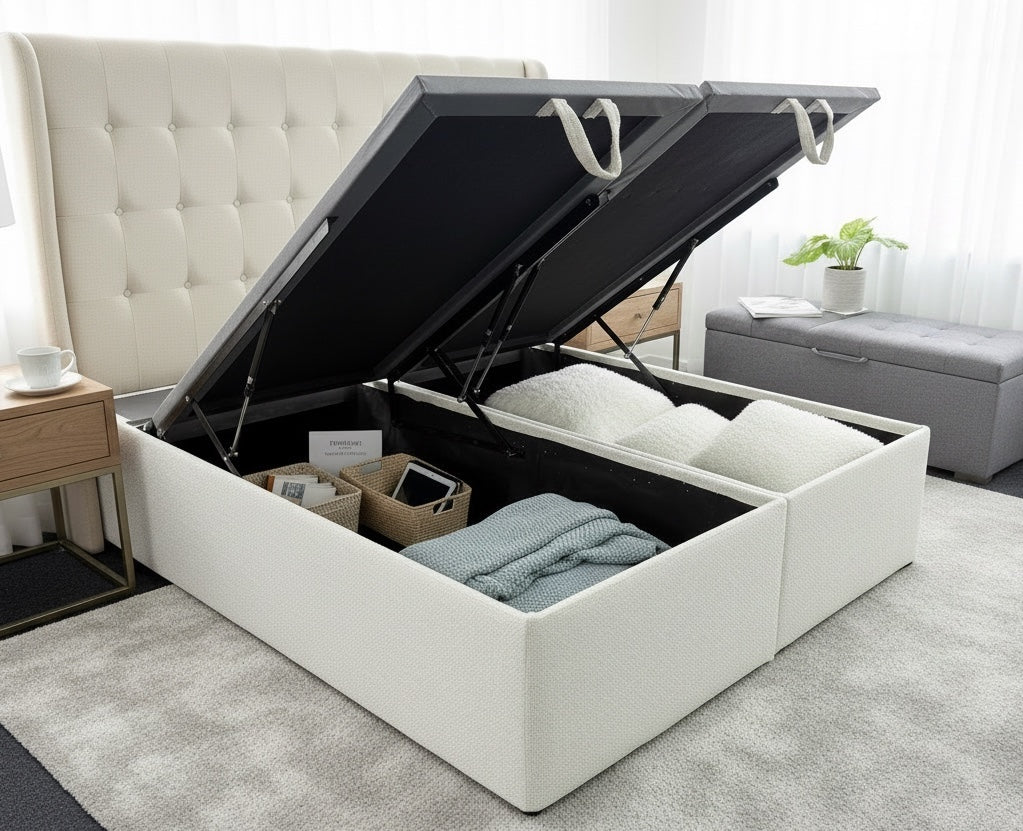 Gas Lift Storage Bed Base - NZ Made