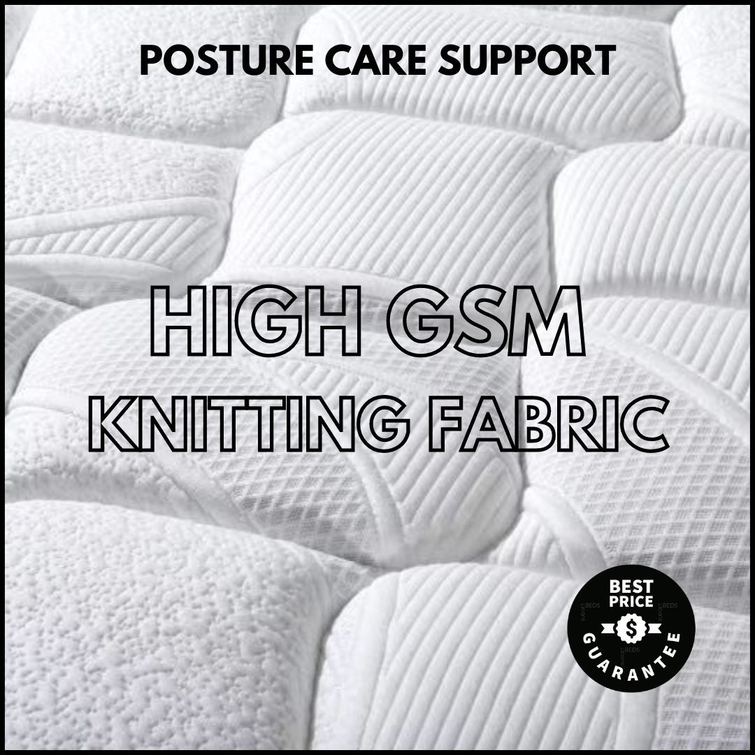 Posture Care Support (Medium) Mattress Double freeshipping - Budget Beds