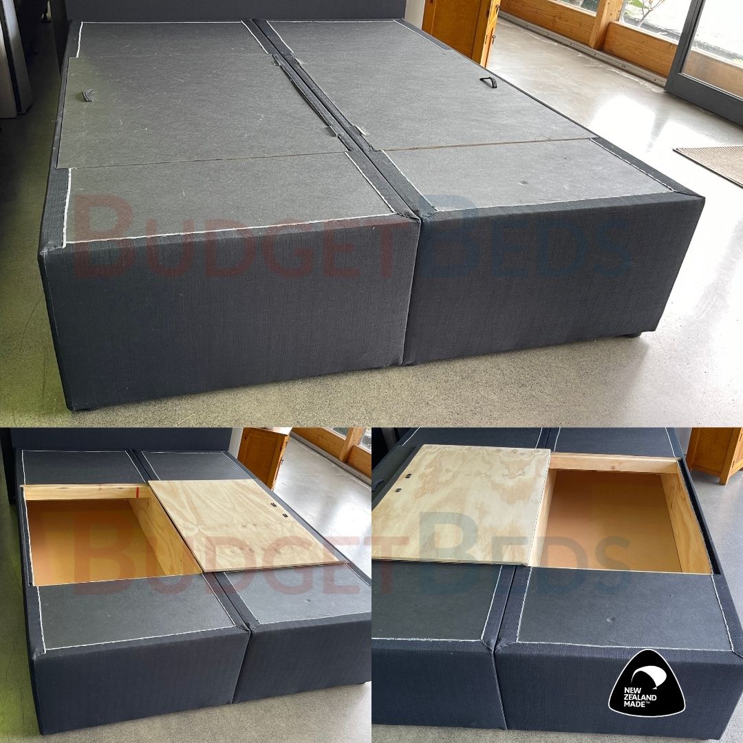 Storage Bed Base - Premium Quality NZ Made-California King